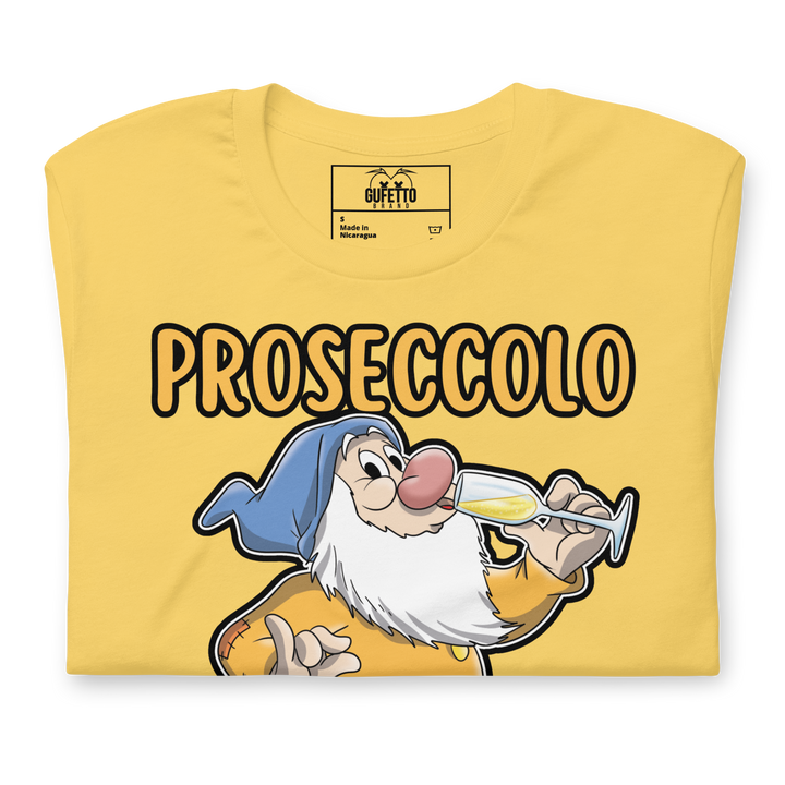 Maglietta unisex Uomo/Donna Proseccolo Yellow Edition