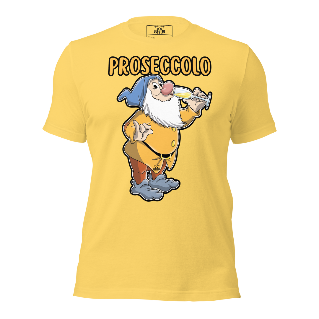 Maglietta unisex Uomo/Donna Proseccolo Yellow Edition