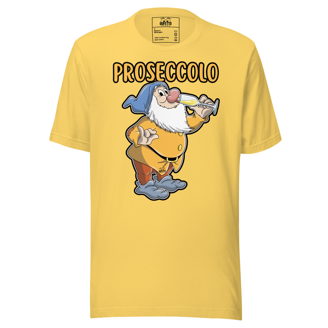 Maglietta unisex Uomo/Donna Proseccolo Yellow Edition