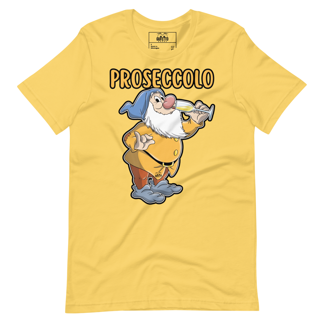 Maglietta unisex Uomo/Donna Proseccolo Yellow Edition