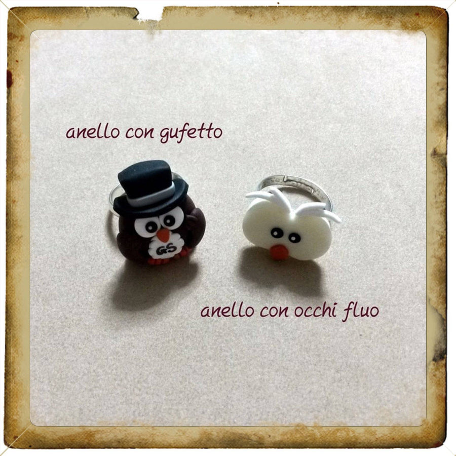 Anello Gufo/Occhi - Gufetto Brand 