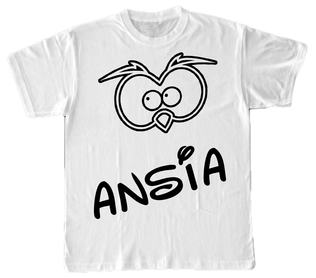 T-shirt Donna ( Ansia ) - Gufetto Brand 