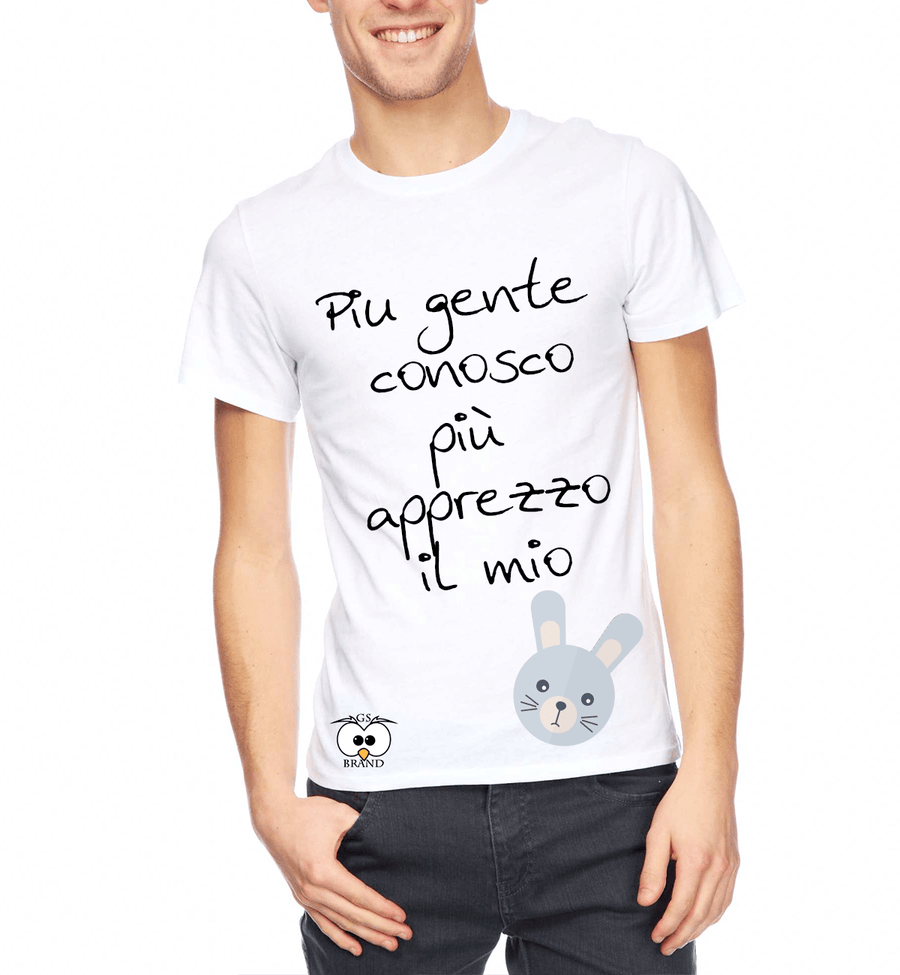 T-shirt Uomo Bunny - Gufetto Brand 