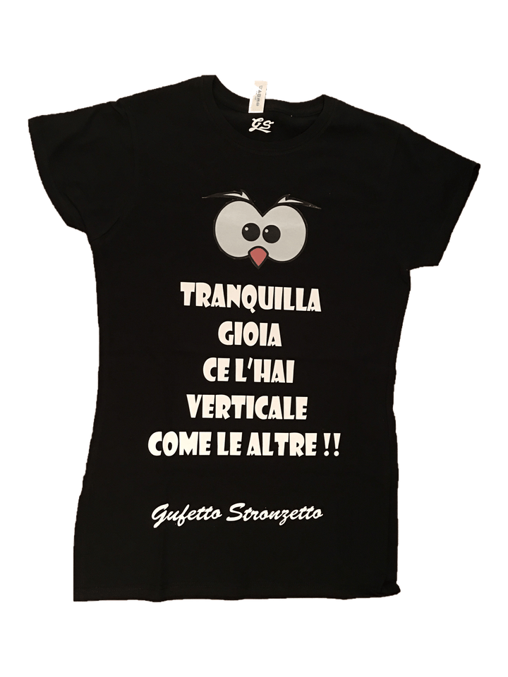 T-shirt Uomo ( Tranquilla Gioia... ) - Gufetto Brand 