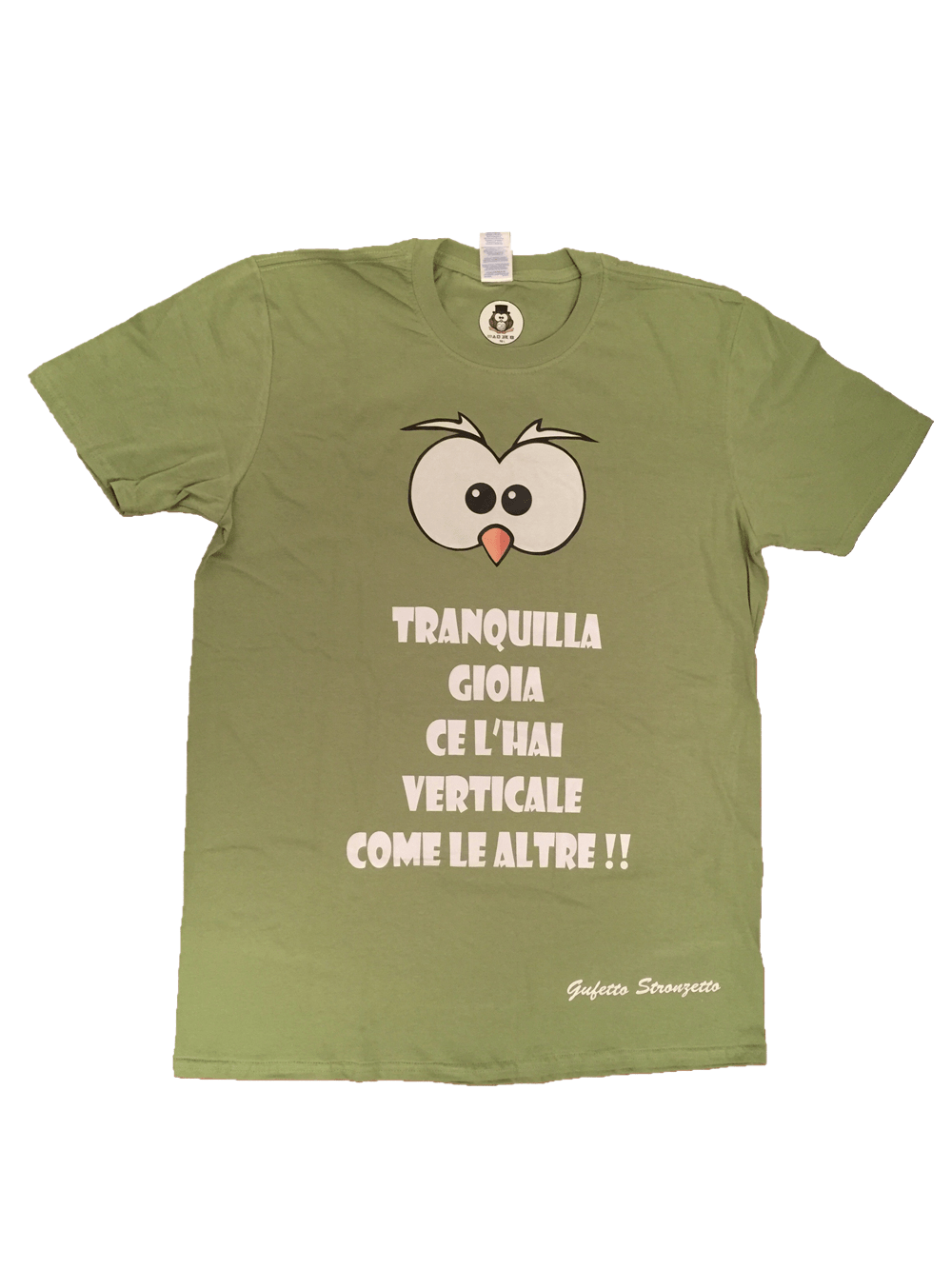 T-shirt Uomo ( Tranquilla Gioia... ) - Gufetto Brand 