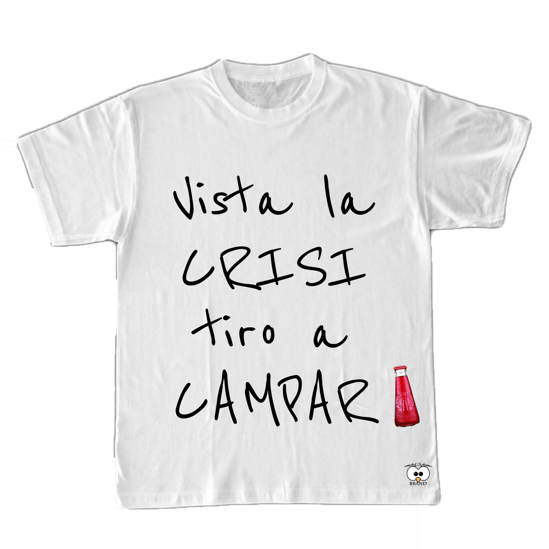 T-shirt Vista la crisi... - Gufetto Brand 