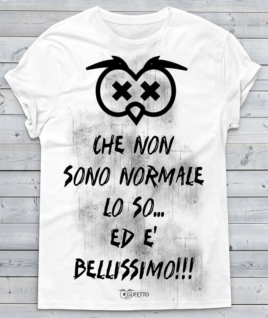 T-shirt Donna Che non sono... Black Edition - Gufetto Brand 