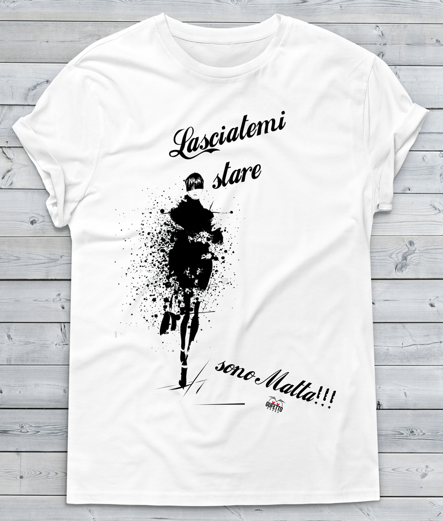 T-shirt Donna Lasciatemi stare... - Gufetto Brand 