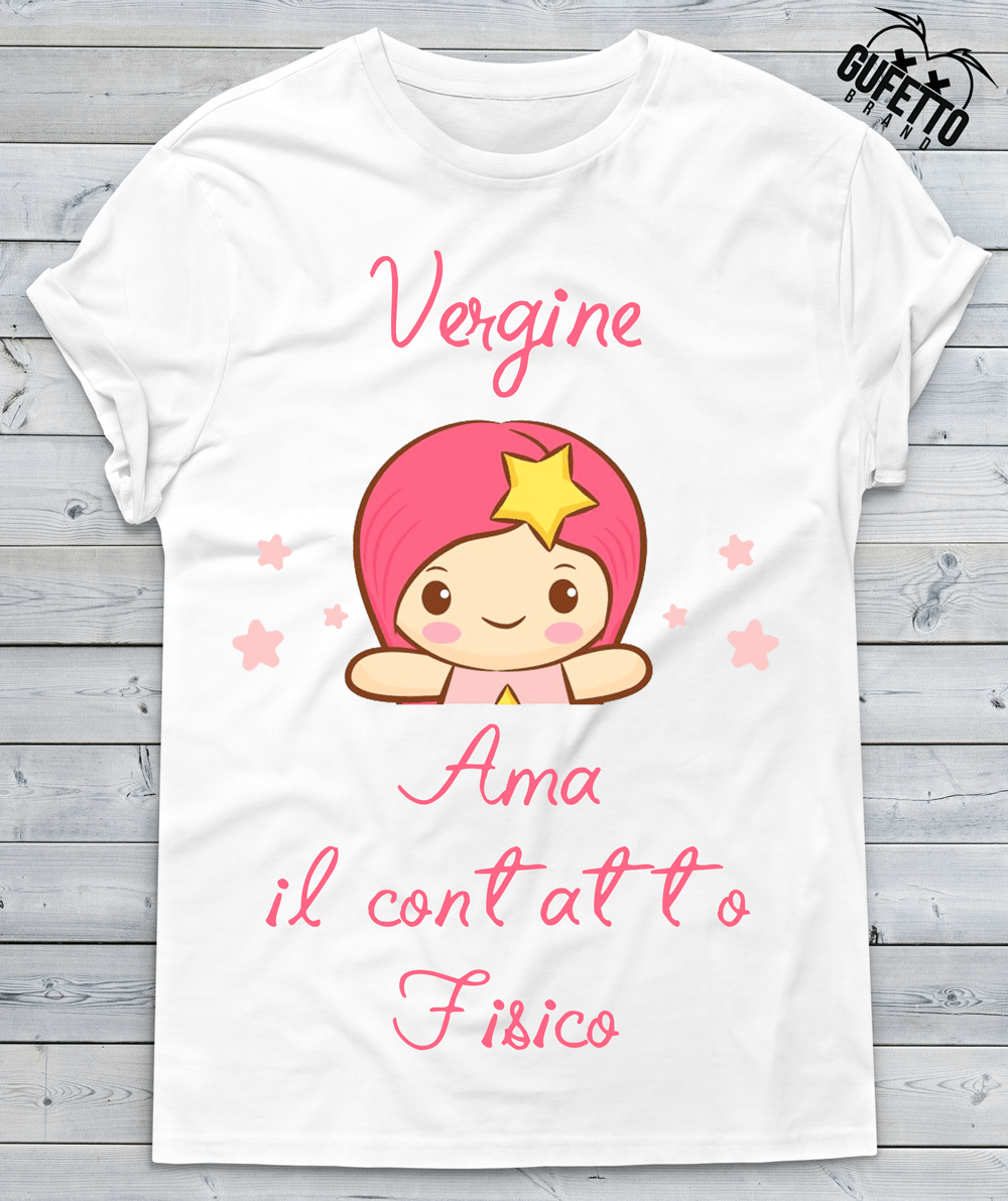 T-shirt Donna Zodiac Vergine Summer Edition - Gufetto Brand 