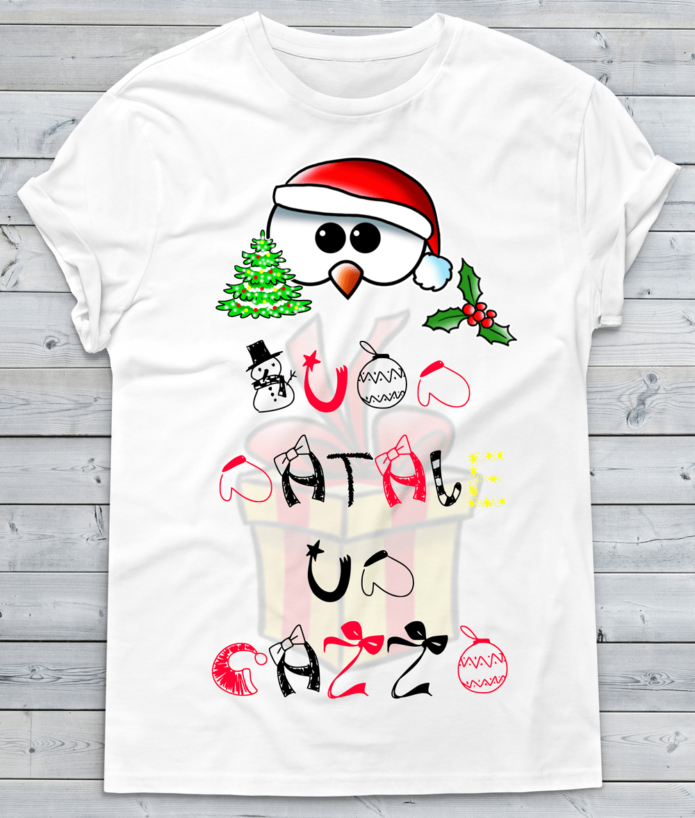 T-shirt Uomo Buon Natale Un C... - Gufetto Brand 