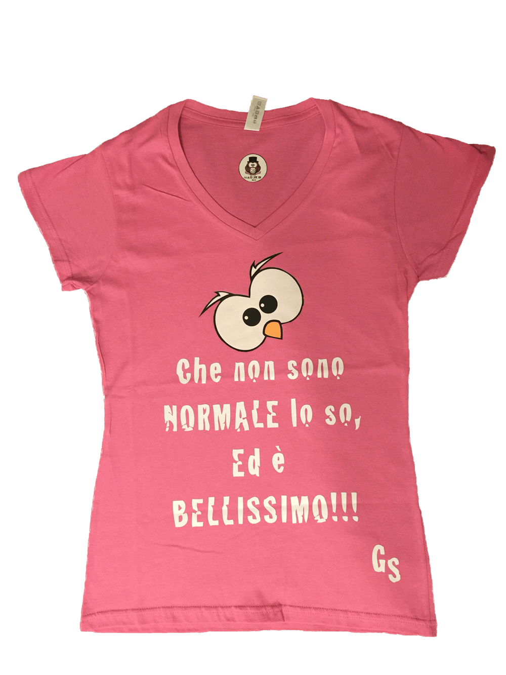 Stock T-shirt a V Bianca 10 pezzi Taglia e Grafiche miste Uomo/Do - Gufetto Brand 