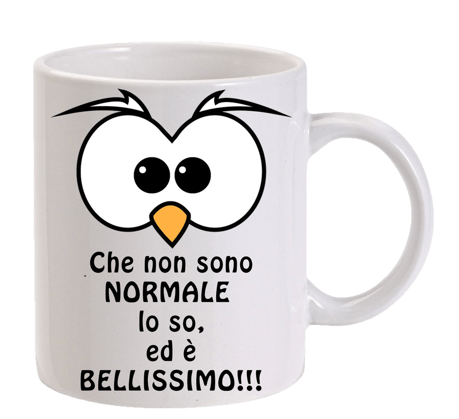 Tazza Che non sono Normale - Gufetto Brand 