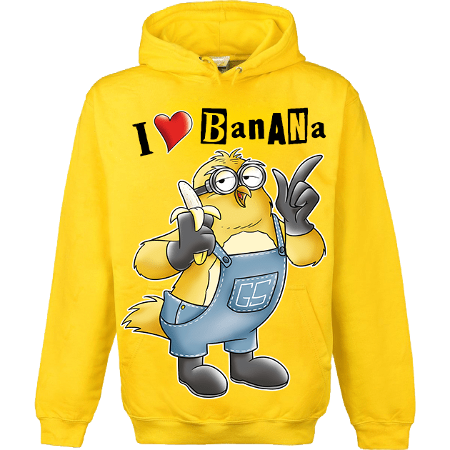 Felpa Uomo BANANA - Gufetto Brand 