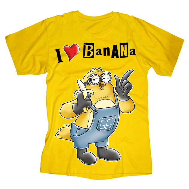 T-shirt  Donna BANANA - Gufetto Brand 