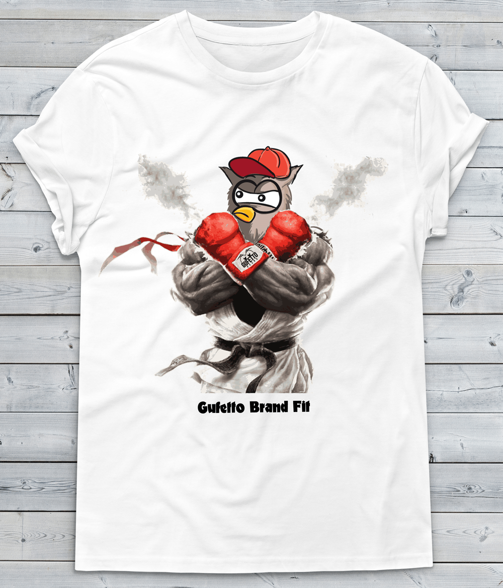 T-shirt Uomo HadouKen - Gufetto Brand 