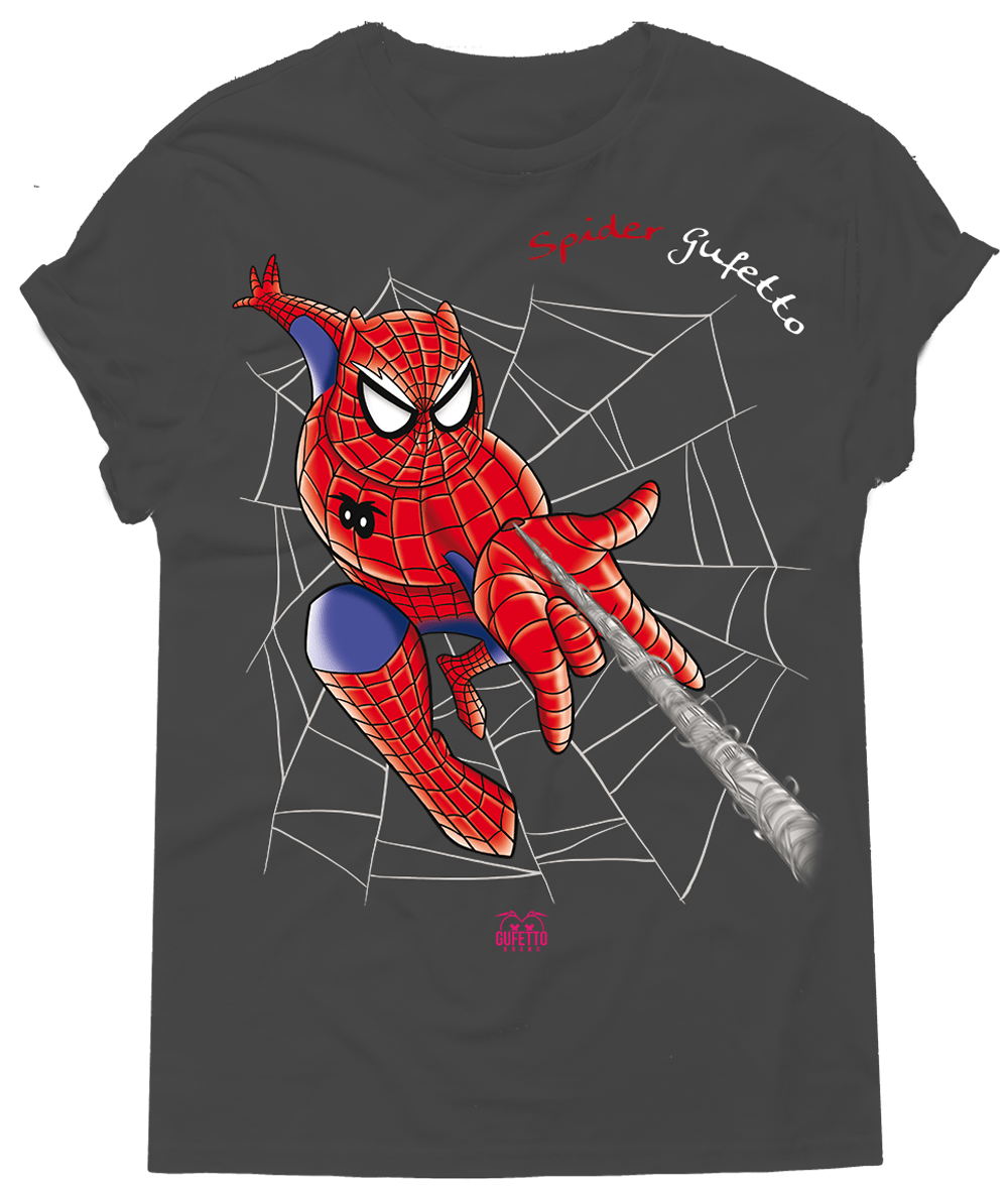 T-shirt Uomo Heroes Spider Gufetto - Gufetto Brand 