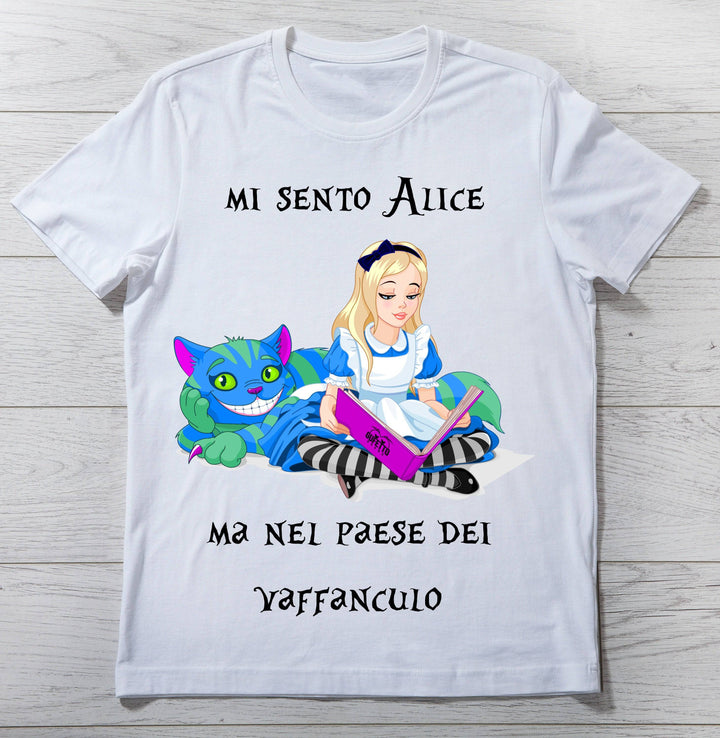 T-shirt Donna Alice ( A40982 ) - Gufetto Brand 