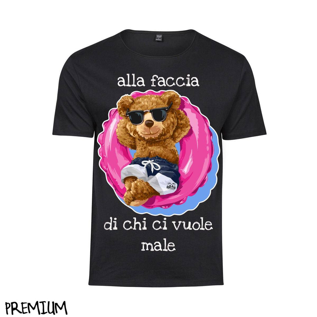 T-shirt Donna Alla Faccia ( T7842 ) - Gufetto Brand 