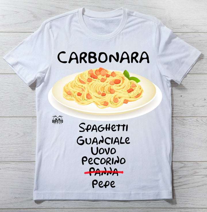 T-shirt Donna  Carbonara ( G7204 ) - Gufetto Brand 