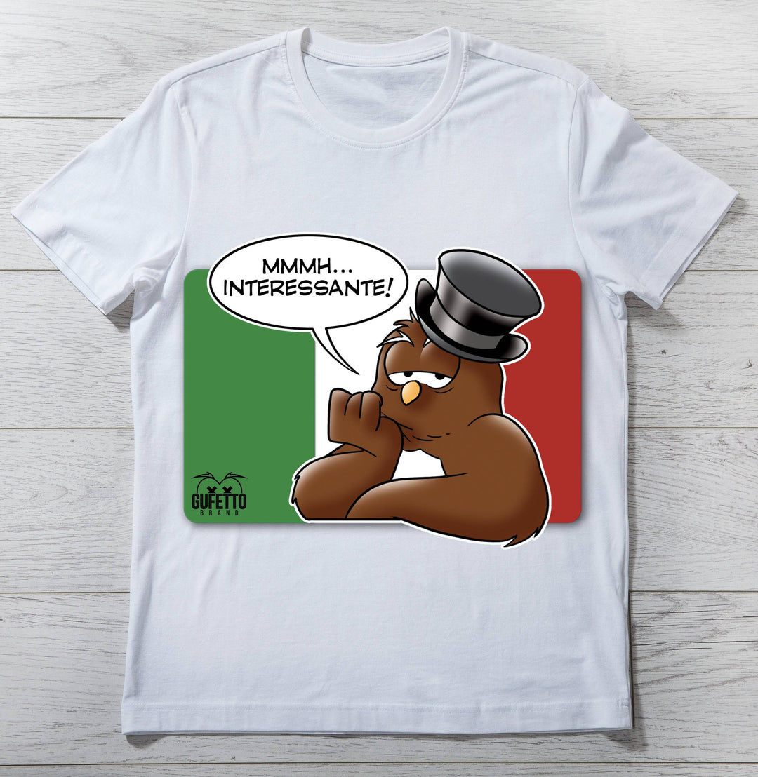 T-shirt Donna  Interessante ( D9563 ) - Gufetto Brand 