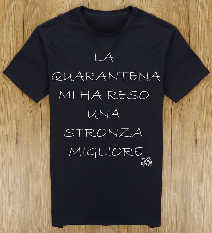 T-shirt Donna La Quarantena ( Q8516 ) - Gufetto Brand 