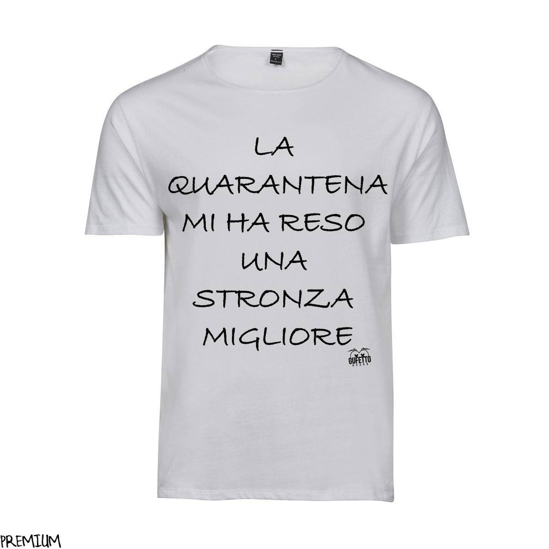 T-shirt Donna La Quarantena ( Q8516 ) - Gufetto Brand 