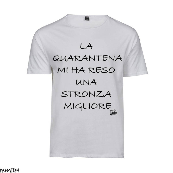 T-shirt Donna La Quarantena ( Q8516 ) - Gufetto Brand 