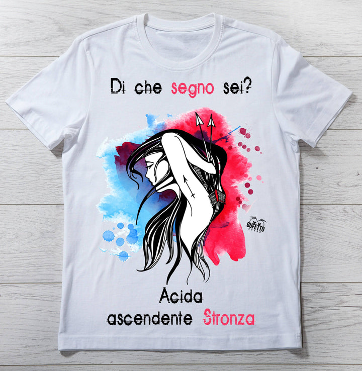 T-shirt Donna SEGNO ( S3297 ) - Gufetto Brand 