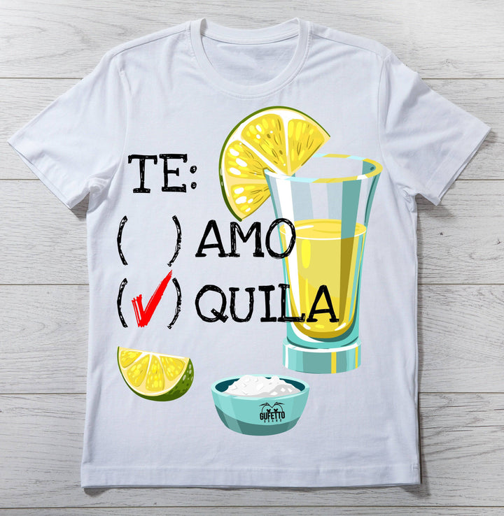 T-shirt Donna TEQUILA ( T9876 ) - Gufetto Brand 