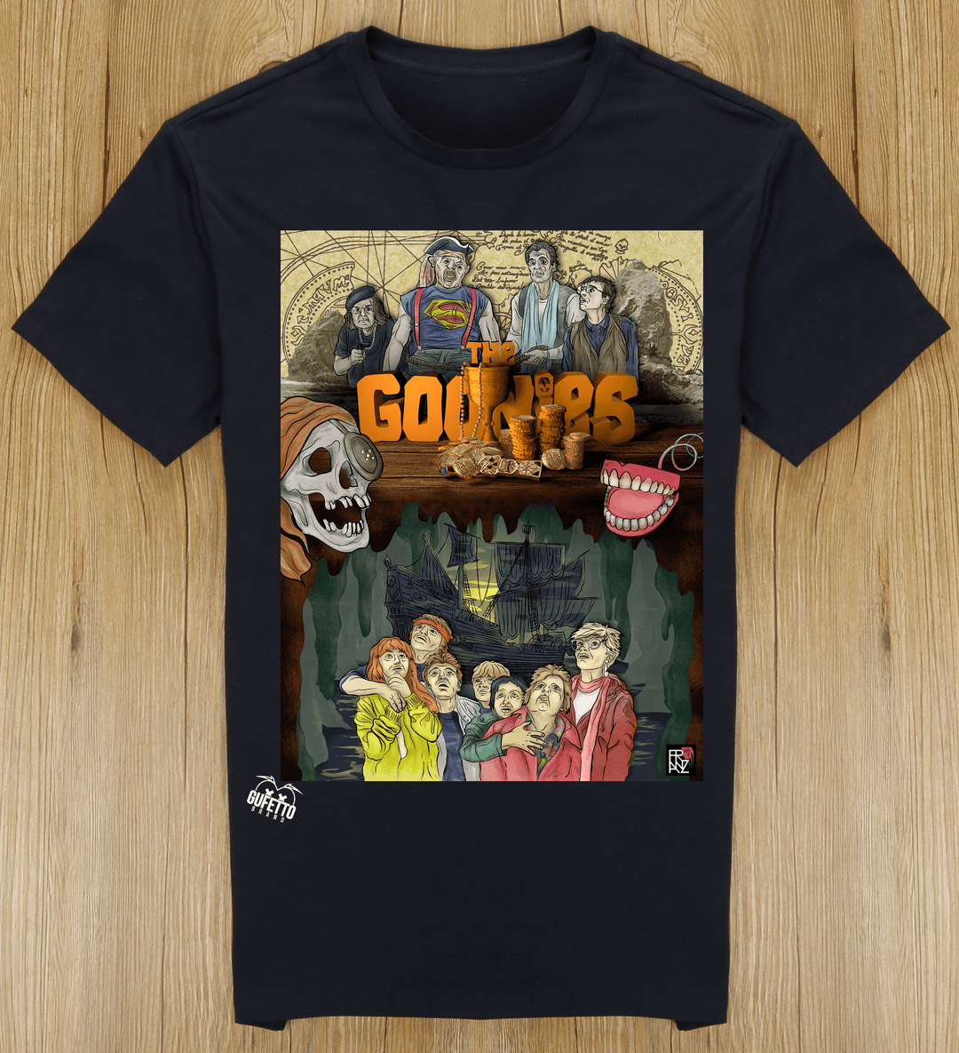 T-shirt Donna  The Goonies ( G4802 ) - Gufetto Brand 