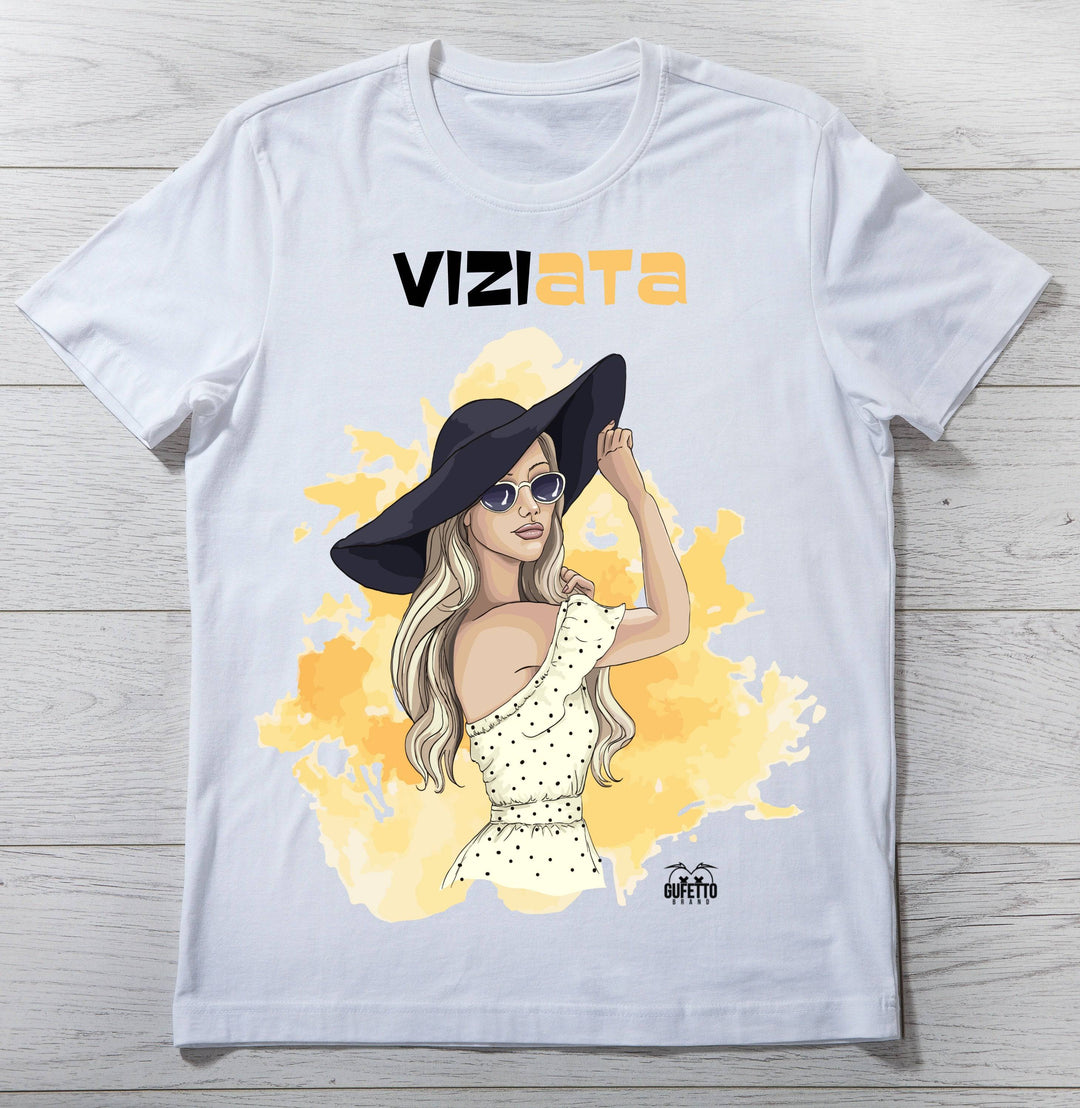 T-shirt Donna VIZIATA ( V85729 ) - Gufetto Brand 