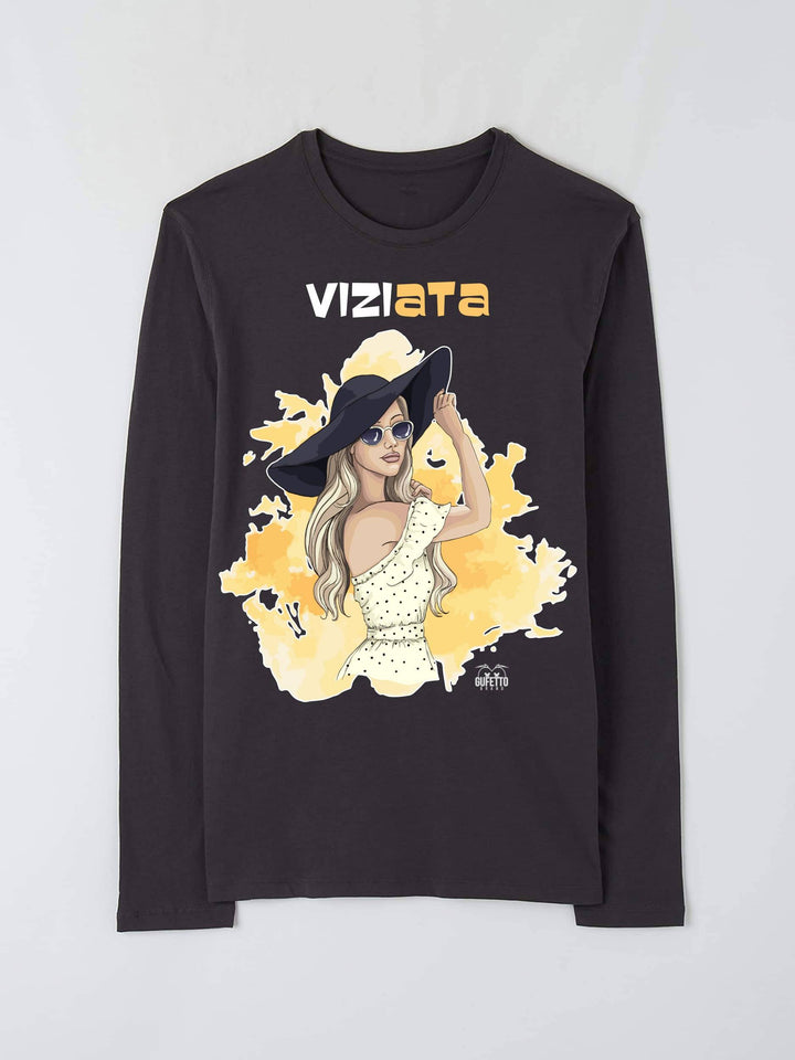 T-shirt Donna VIZIATA ( V85729 ) - Gufetto Brand 