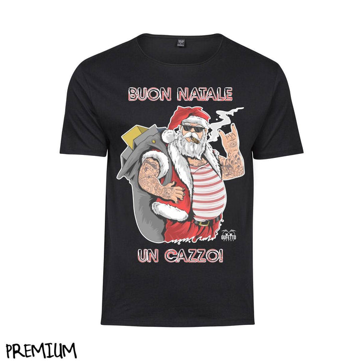 T-shirt Uomo BUON NATALE ( B40386 ) - Gufetto Brand 