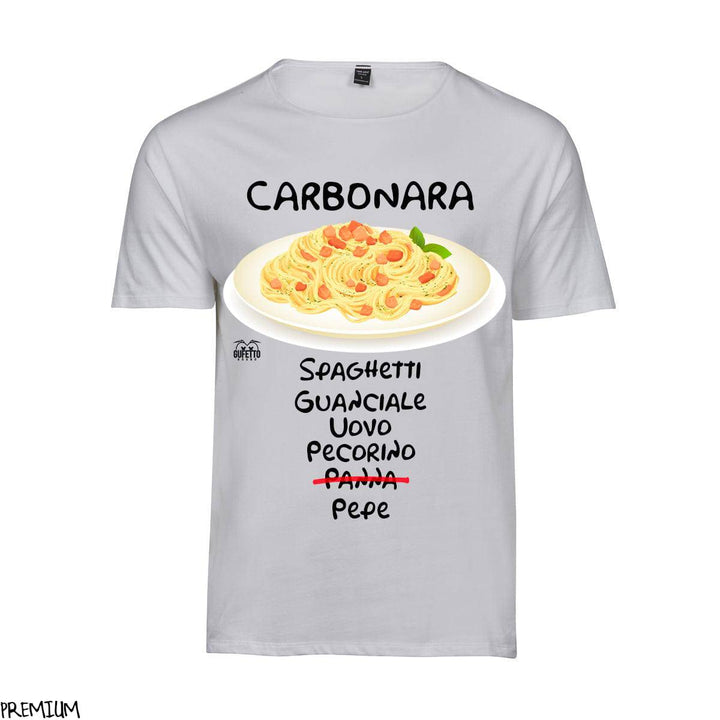 T-shirt Uomo Carbonara ( G7204 ) - Gufetto Brand 