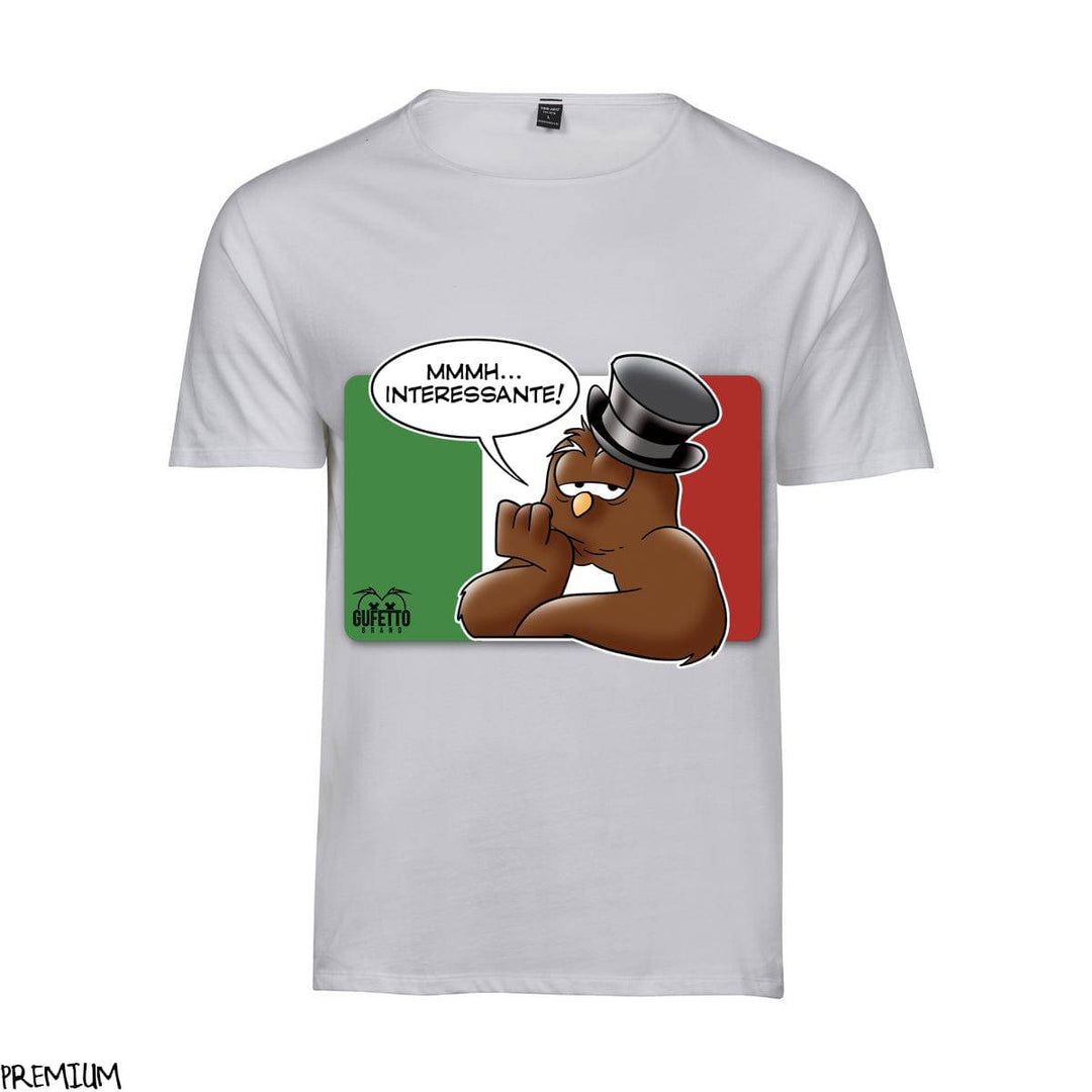 T-shirt Uomo Interessante ( D9563 ) - Gufetto Brand 