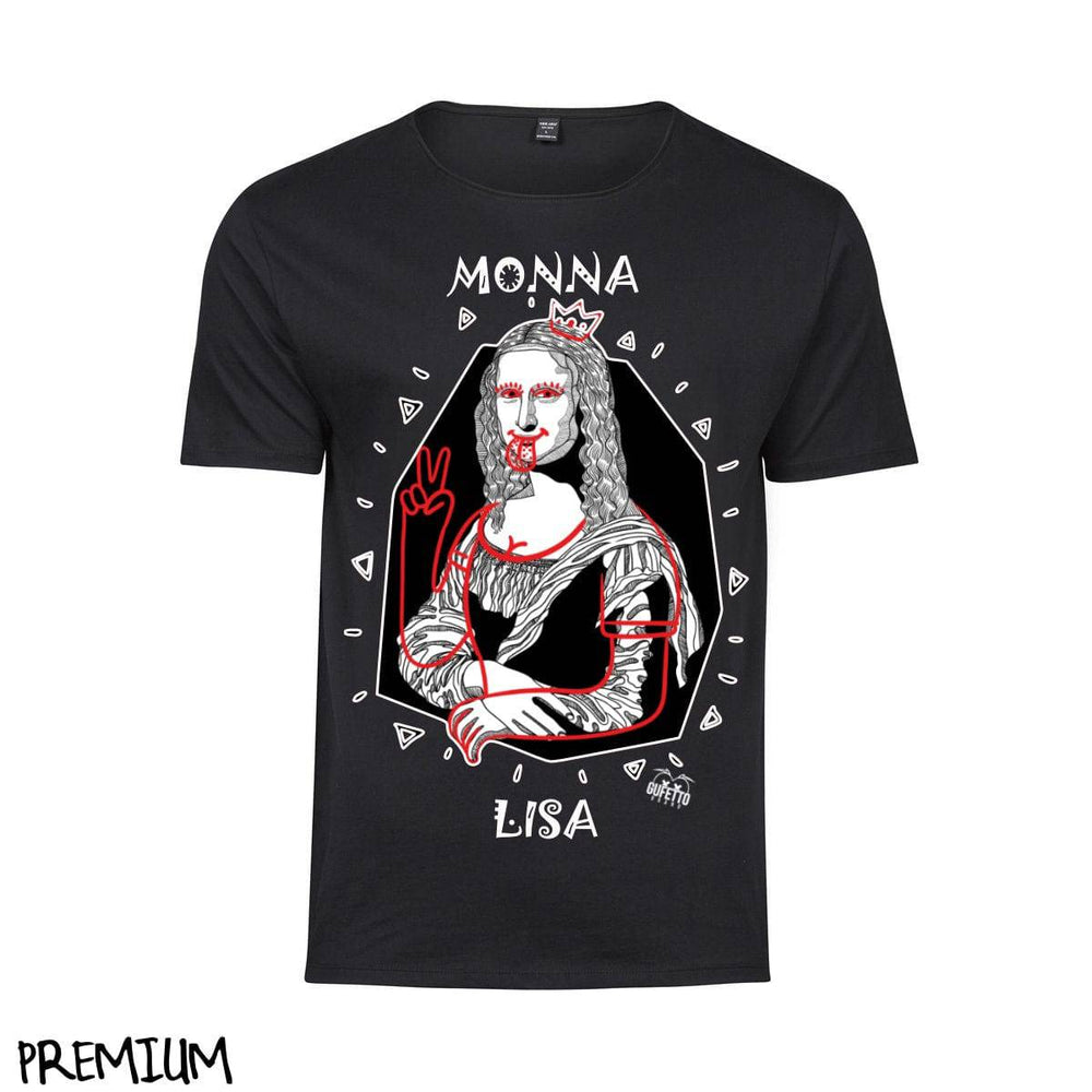 T-shirt Uomo MONNA LISA ( B5089 ) - Gufetto Brand 