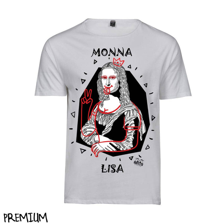 T-shirt Uomo MONNA LISA ( B5089 ) - Gufetto Brand 