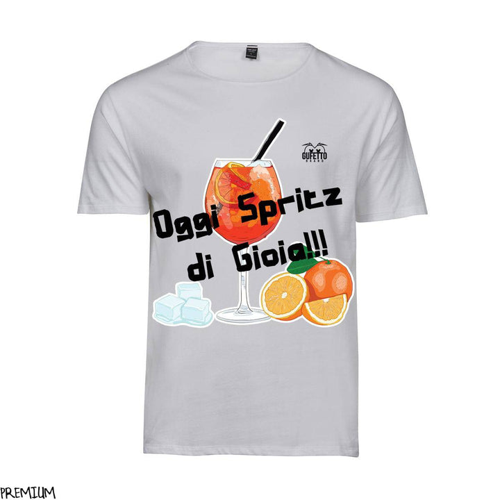 T-shirt Uomo Oggi Spritz ( V9581 ) - Gufetto Brand 