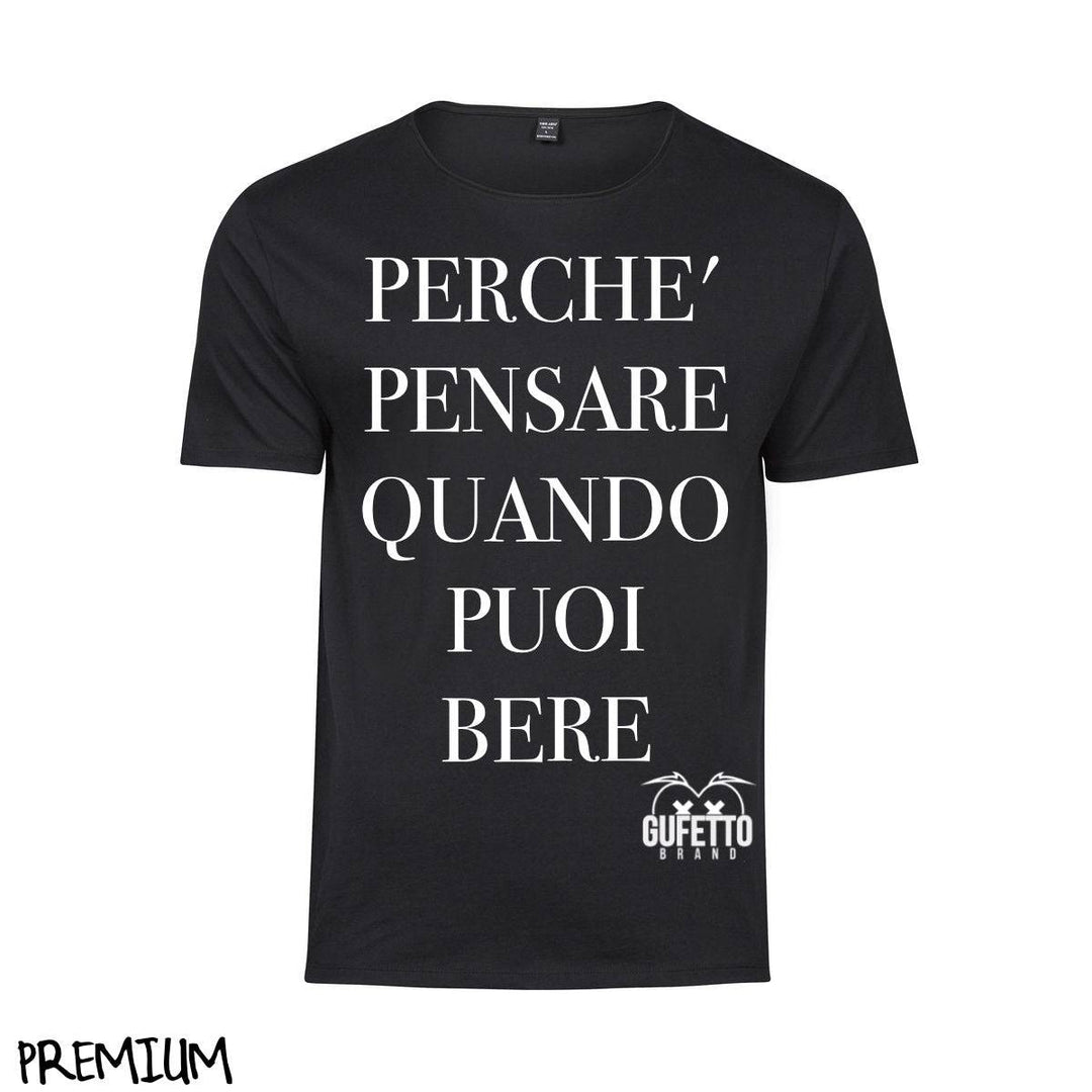 T-shirt Uomo PERCHE' ( U8315 ) - Gufetto Brand 