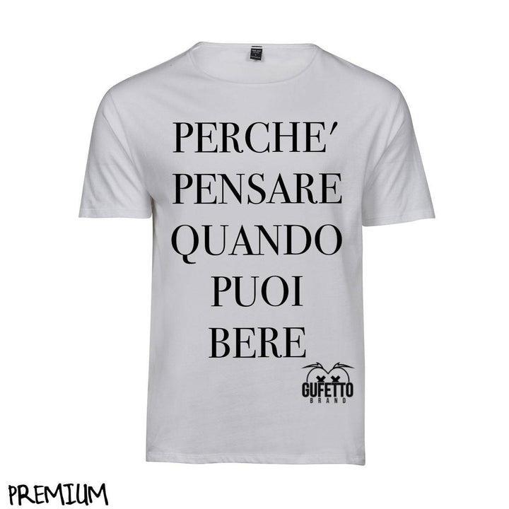 T-shirt Uomo PERCHE' ( U8315 ) - Gufetto Brand 