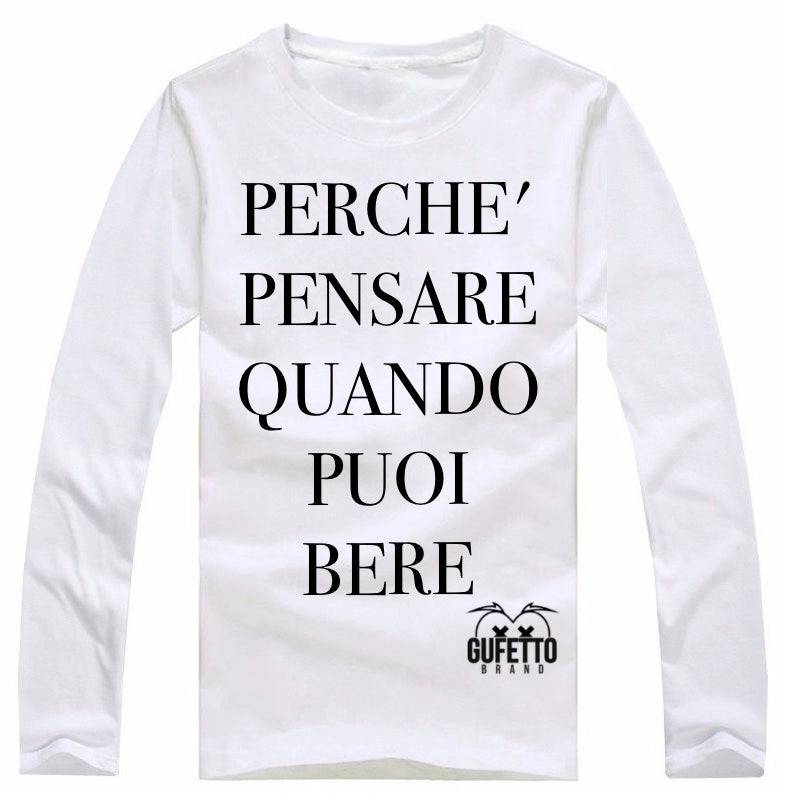 T-shirt Uomo PERCHE' ( U8315 ) - Gufetto Brand 