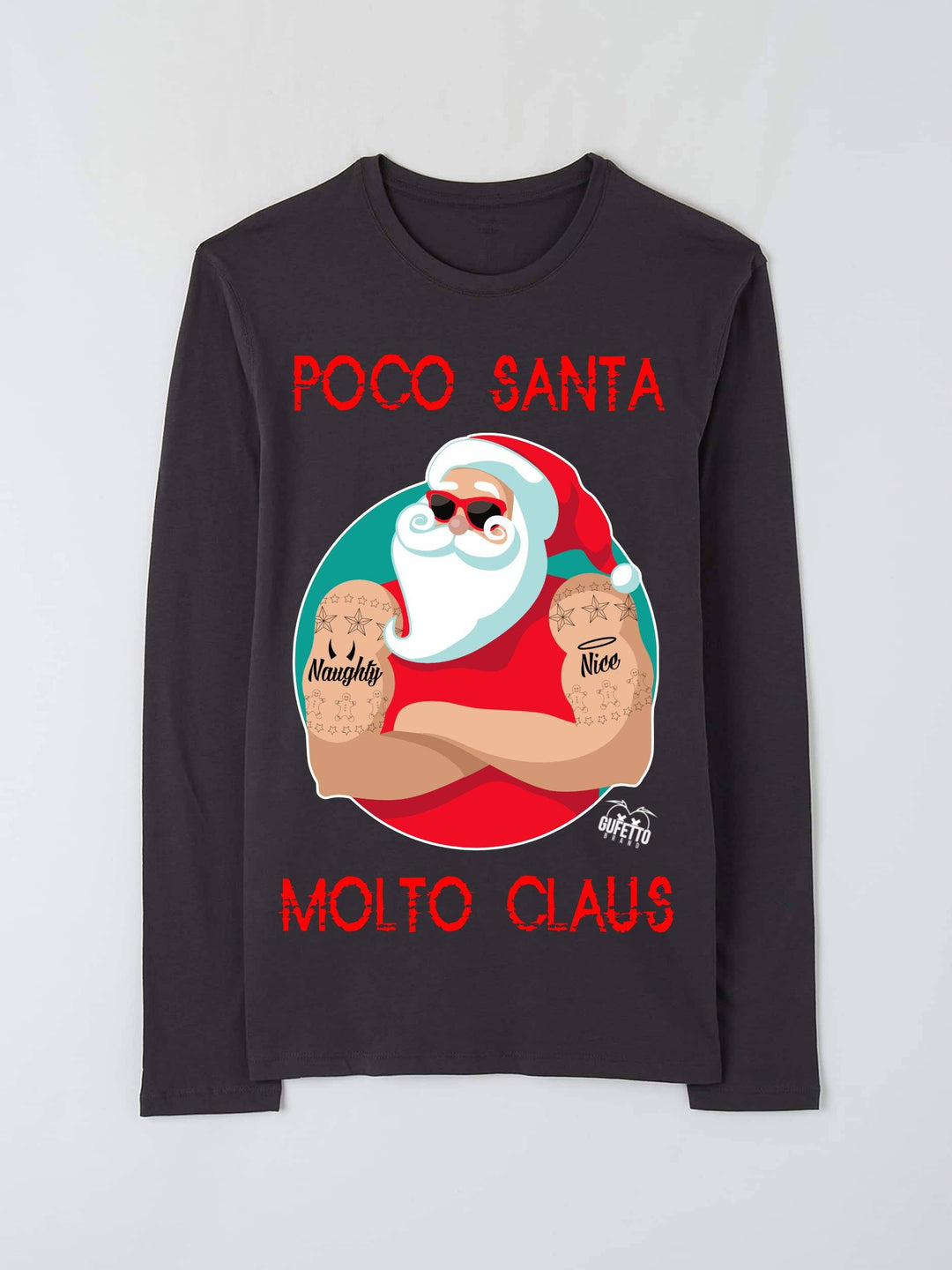 T-shirt Uomo SANTA ( S0823 ) - Gufetto Brand 