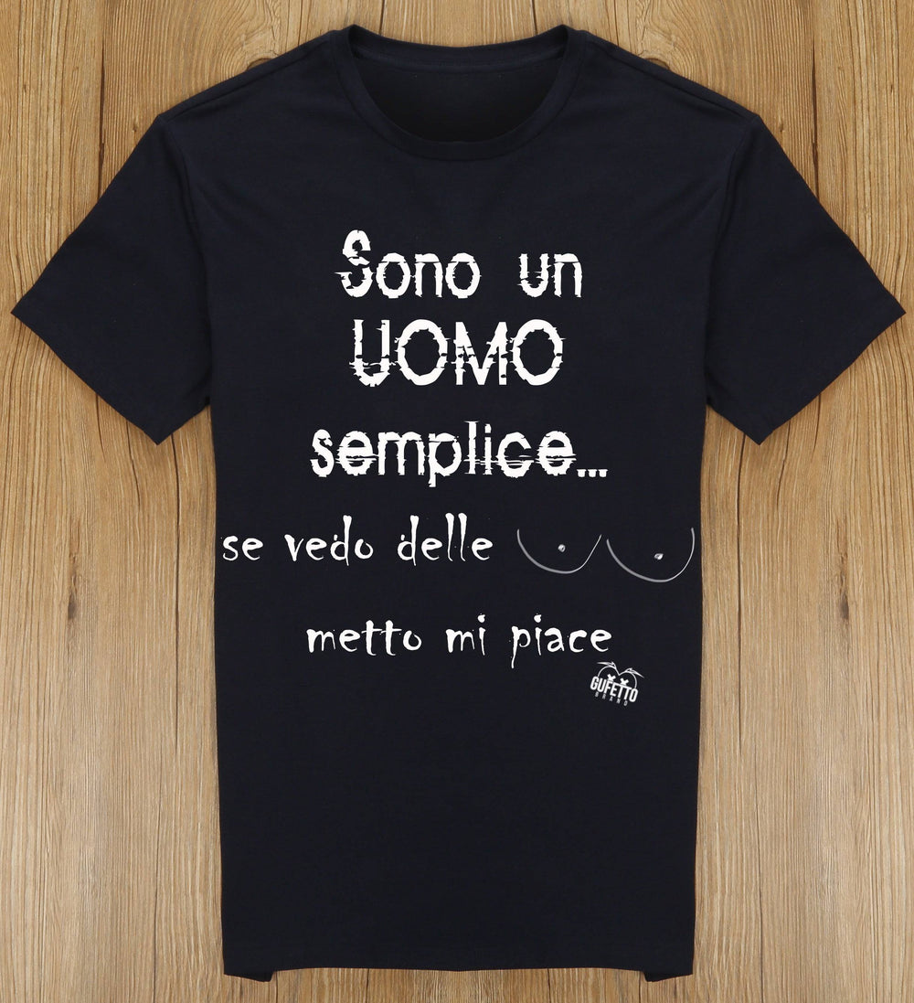 T-shirt Uomo UOMO ( U0319 ) - Gufetto Brand 