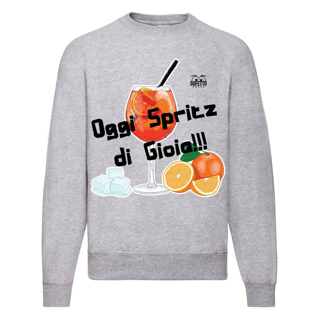 Felpa Classic  Uomo Donna Oggi Spritz ( V9581 ) - Gufetto Brand 