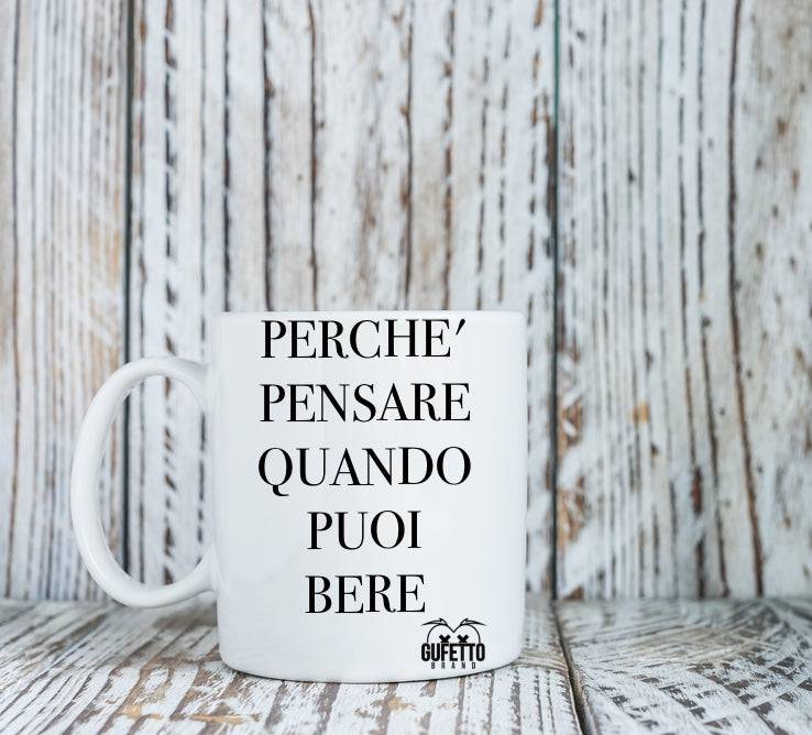 Tazza PERCHE' ( U8315 ) - Gufetto Brand 