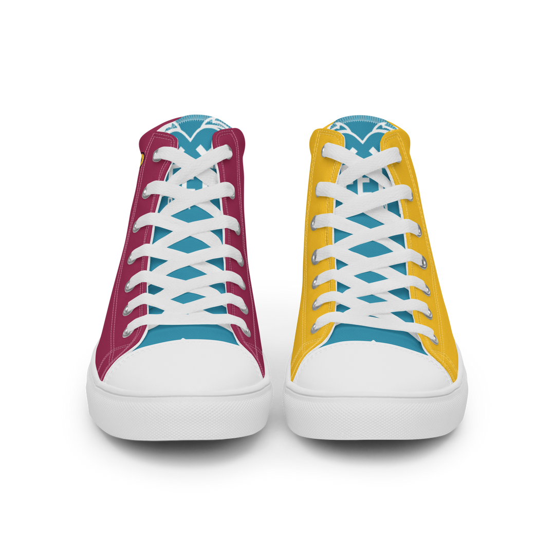 Sneakers alte in tela da donna BIRROLO NEW