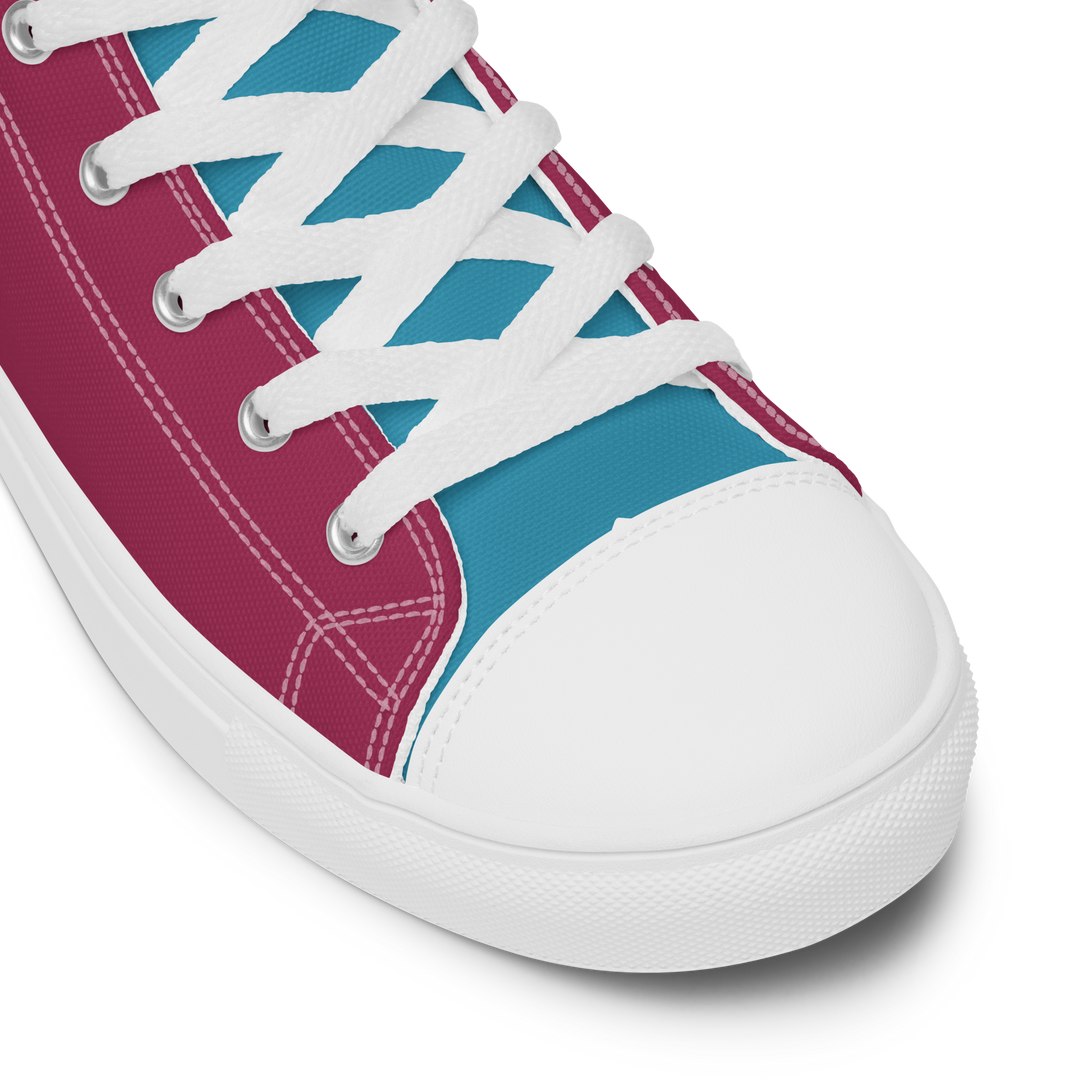 Sneakers alte in tela da donna BIRROLO NEW