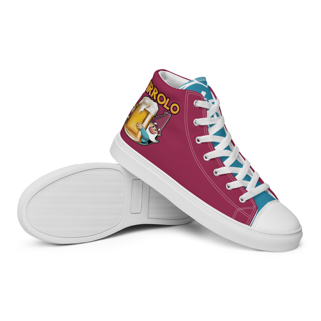 Sneakers alte in tela da donna BIRROLO NEW