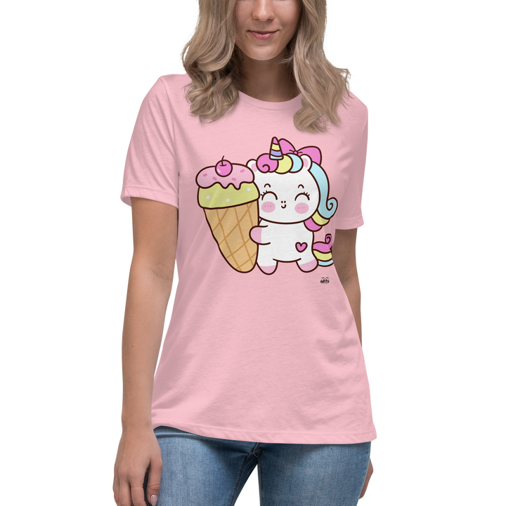 T-shirt fit donna Unicorn Gelato