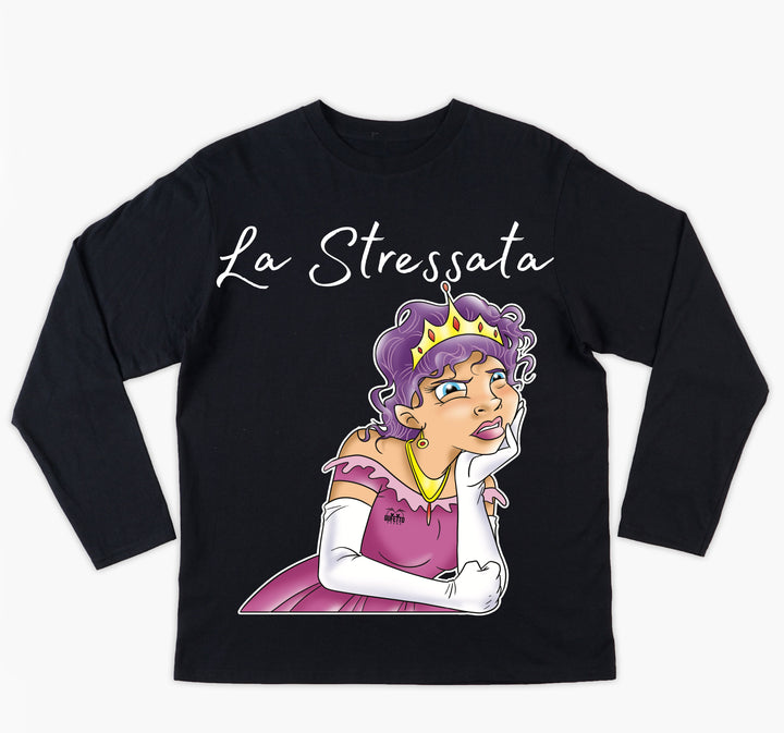 T-shirt Donna Principesse 2.0 LA STRESSATA ( S68099876 ) - Gufetto Brand 